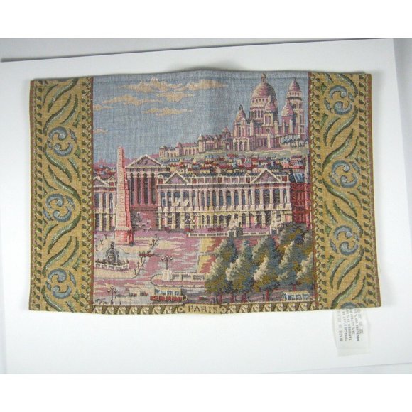 Tissages Art De Lys Placemats Set 3 Paris Montmartre 17 In France Tapestry - Picture 7 of 9